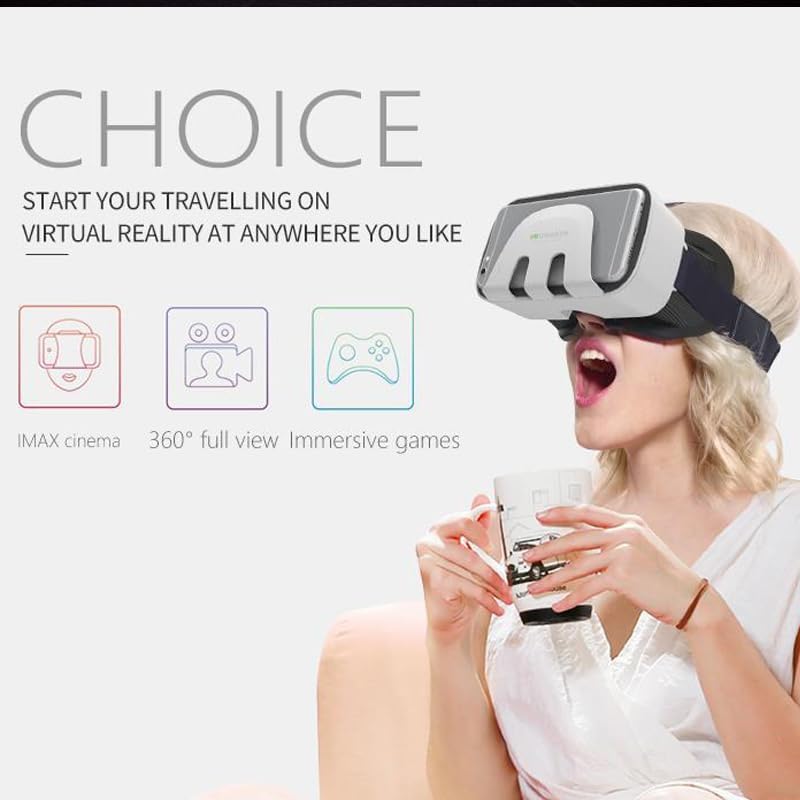 VR Headset Virtual Reality VR Glasses VR Helmet for iPhone Android Smartphones