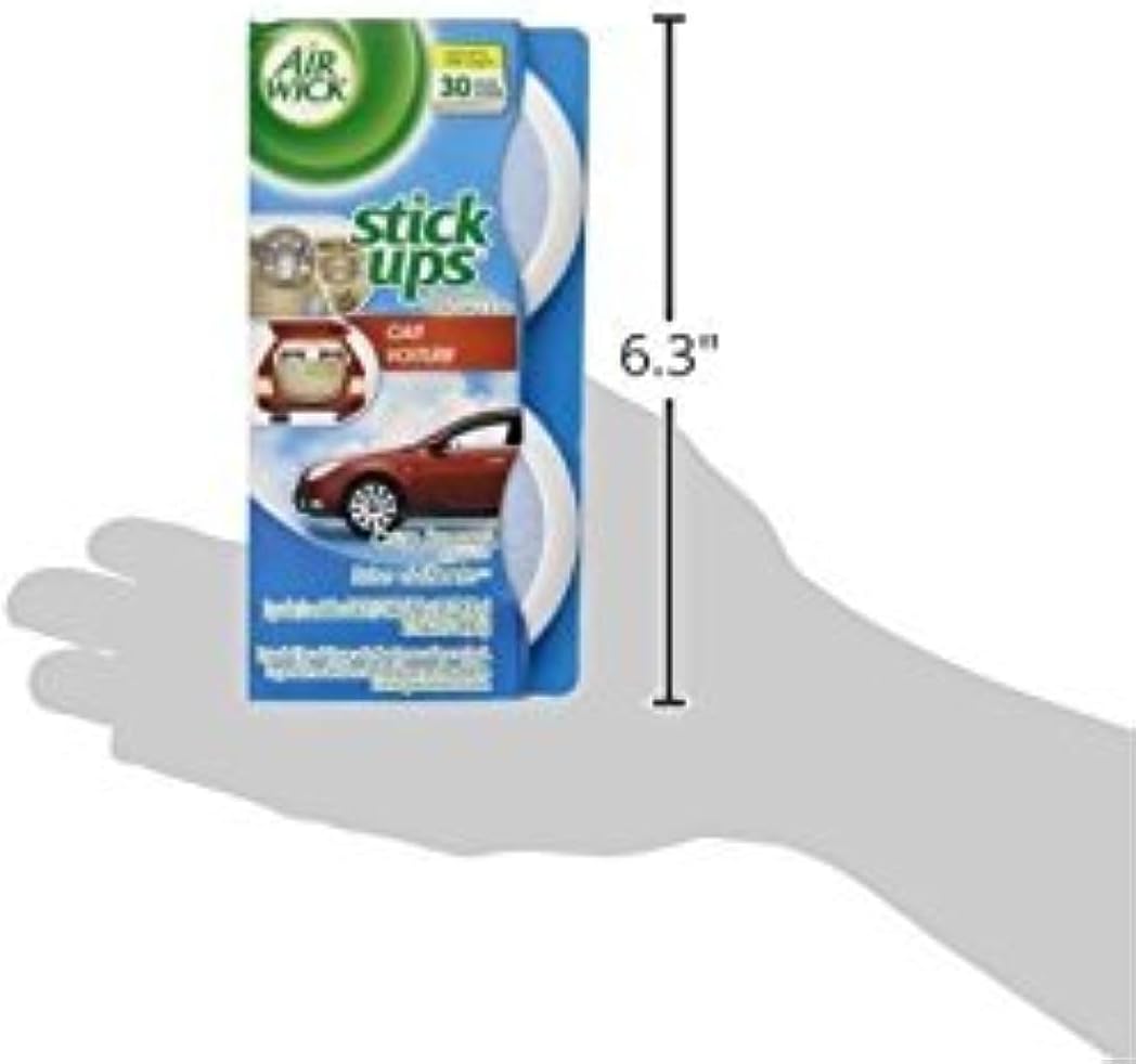 Air Wick Stick Ups Car Air Freshener, Crisp Breeze, 2ct (Packaging May Vary)