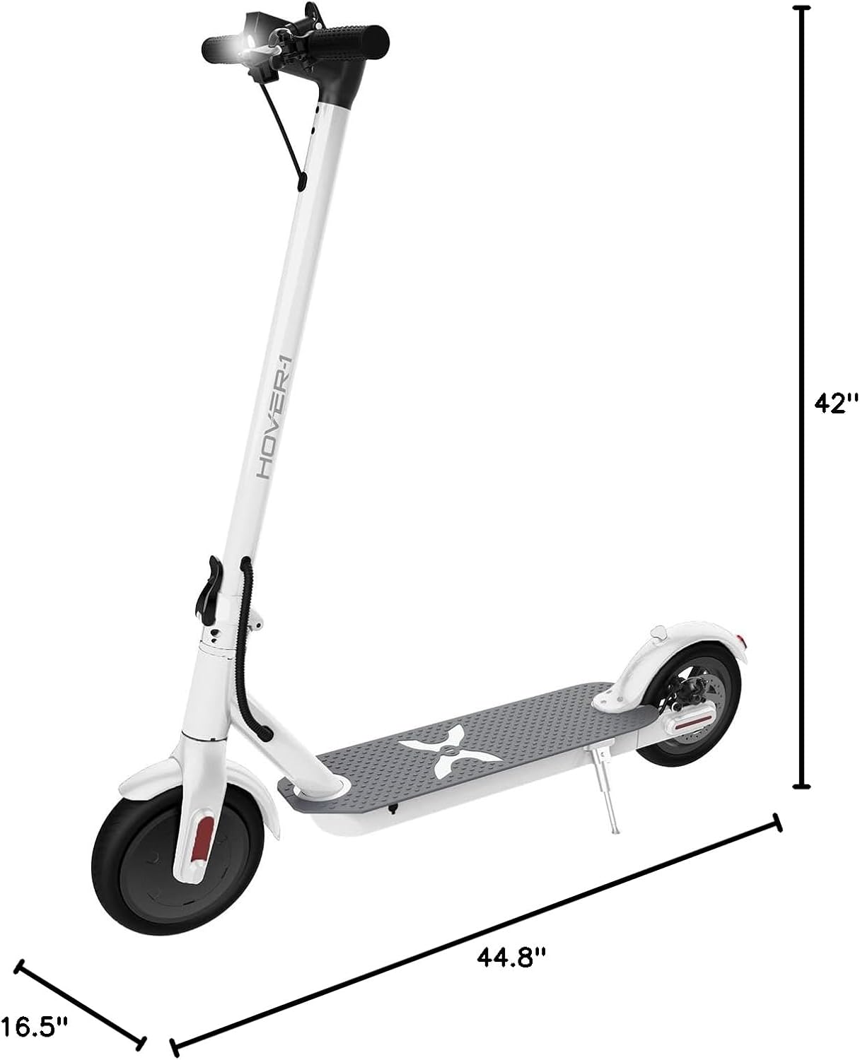 Hover-1 Journey Electric Scooter 14MPH, 16 Mile Range, 5HR Charge, LCD Display, 8.5 Inch High-Grip Tires, 220LB Max Weight, Cert. &amp; Tested - Safe for Kids, Teens, Adults