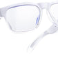 OhO Smart Glasses,Safety Glasses with Bluetooth Speaker,Indoor/Outdoor UV Protection and Voice Control,Unisex(Blue Light Lens)