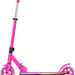 Jetson 2-Wheel Light-Up Kick Scooter, Light Up Deck and Wheels, Height Adjustable Handlebar, Rear Brake, Easy-Folding Mechanism, 4 or 6 inch wheels