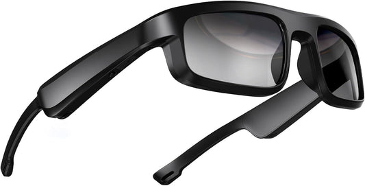 Smart Glasses, Polarized Bluetooth Sunglasses with Speaker, Voice Assistant, Open Ear, UV Protection Outdoor Audio Glass