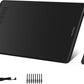 HUION Inspiroy H640P Drawing Tablet, 6x4 inch Art Tablet with Battery-Free Stylus, 8192 Pen Pressure, 6 Hot Keys, Graphics Tablet for Drawing, Writing, Design, Teaching, Work with Mac, PC &amp; Mobile
