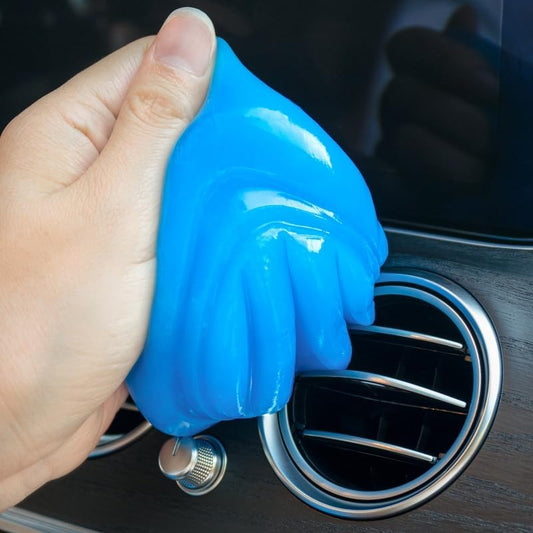 Efficient Cleaning Gel for Car - Universal Dust Remover Putty for Auto Detailing, Keyboard &amp; Interior - Auto Duster Cleaning Kit