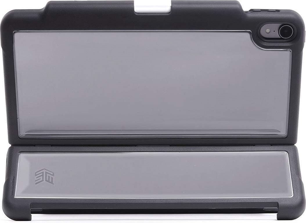 STM Dux Shell, Sleek case for Apple iPad Pro 11 Supports Apple Keyboard Folio - Black (stm-222-221JV-01)