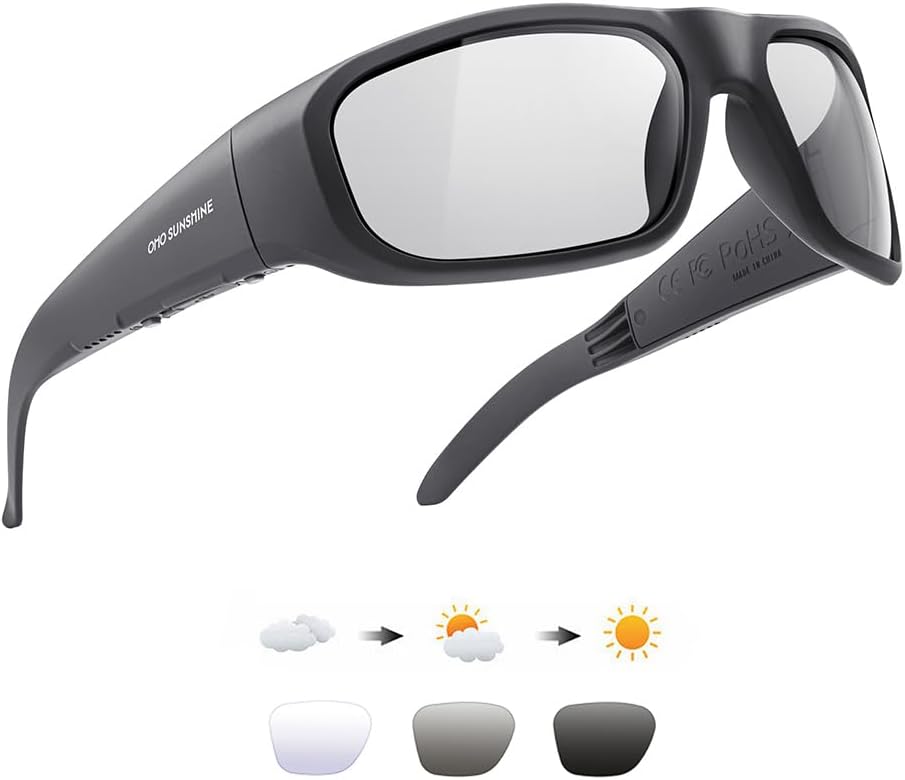 OhO Smart Glasses, Audio Glasses With Bluetooth Speaker,Reading Glasses With Voice Control and Open Ear,(Men/Women)