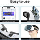 VR Headset for Phone, Compatible with iPhone Samsung and Android 3D Virtual Reality for Kids and Adults VR Goggles for Smartphone /4.5-6.3in Eyes Protected Anti-Blue HD Lenses