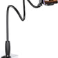 Lamicall Gooseneck Phone Holder for Bed - [Upgraded Stable Clip] for Desk, Headboard, Bed, Bedside, Table, Flexible Gooseneck Long Arm Stand, Overhead Cell Phone Clamp Mount, for All 4-7” Devices