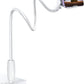 Lamicall Gooseneck Phone Holder for Bed - [Upgraded Stable Clip] for Desk, Headboard, Bed, Bedside, Table, Flexible Gooseneck Long Arm Stand, Overhead Cell Phone Clamp Mount, for All 4-7” Devices