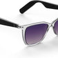 Lucyd Lyte (2024 Version) Smart Glasses for Women Bluetooth Smart Eyewear with UV400 Polarized Lenses, Open Ear Speakers &amp; Microphone Millennia (Standard)