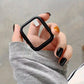 Matte Watch Case For iWatch 45mm 41mm 44mm 40mm 42mm 38mm, Screen Protector For Iwatch SE 8 7 6 5 4 3 2 1