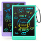 2pcs LCD Writing Board 8.5 Inches, Toys 3 4 5 6 7 8 9 10 Year Old Boys And Girls, Color Graffiti Board Drawing Board, Gifts For Boys Learning To Walk 3-12 Years Old, Memo Board, Drawing Board