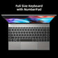 15.6" Laptop Intel Pentium J3710 2.64ghz, 8GB RAM, 256G ROM