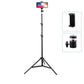 82.67in Lightweight Phone Tripod, Extendable Selfie Stick Tripod Stand With Cell Phone Holder & Carry Bag For Video Recording/Photography/Live Streaming Camera Tripod For Women, live Streaming