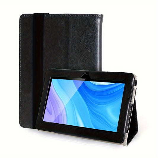 ATMPC 7-Inch for Android Tablet - Quad Core, HD IPS Display, Dual Cameras, WiFi, 2GB for RAM, 32GB Storage with Case - 2023 Model