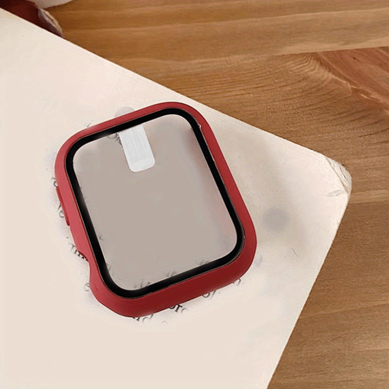 Matte Watch Case For iWatch 45mm 41mm 44mm 40mm 42mm 38mm, Screen Protector For Iwatch SE 8 7 6 5 4 3 2 1