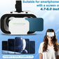 V5 VR Headset for Phone,3D Glasses Headset Helmets Virtual Reality Headset with Bluetooth Controller,Adjustable Pupil Distance VR Goggles for Movies Games,4.7-6“ Screen