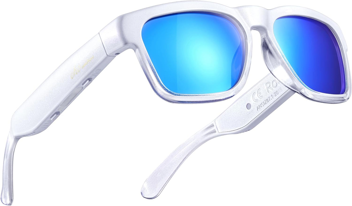 OhO Smart Glasses, Audio Glasses With Bluetooth Speaker,Reading Glasses With Voice Control and Open Ear,(Men/Women)