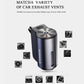 Smart Car Air Freshener, 3 Levels of Adjustable Intensity, Aroma Rechargeable Aroma Diffuser, Adjustable Aroma Diffuser, 220mAh Built-in， Fresh Intense Ocean Perfume