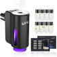 Smart Car Air Freshener, 3 Levels of Adjustable Intensity, Aroma Rechargeable Aroma Diffuser, Adjustable Aroma Diffuser, 220mAh Built-in， Fresh Intense Ocean Perfume
