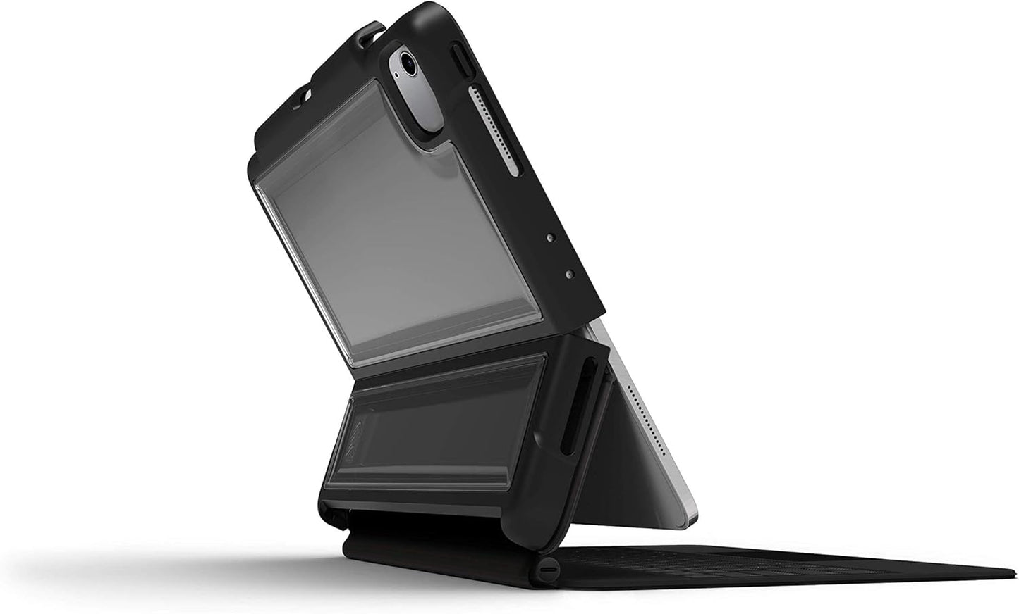 STM Dux Shell Magic Folio for iPad Air (5th/4th Gen) &amp; iPad Pro 11&#34; (4th/3rd/2nd/1st Gen) - Ultra-Protective Case with Apple Pencil Storage - Black
