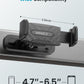 APPS2Car Gym Magnetic Phone Holder, 360 Adjustable, Compatible with 4.7-6.5&#34; Smartphones, Alloy Base and Joint, Black