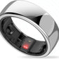 Aabo AI Smart Ring for Men &amp; Women | Fitness Tracking - 32 Modes | Sleep &amp; Stress Monitoring | Titanium Ring | No App Subscription | IP68 Water Resistant | Upto 7-Day Battery Life |Black, Size 11