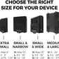 HumanCentric Cable Box Mount and Modem Mount, Adjustable Wall Mount for Small and Wide Devices Like Cable Boxes, Modems, DVD Players, Streaming Media Devices, Mount on The Wall Behind TV