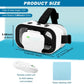 V5 VR Headset for Phone,3D Glasses Headset Helmets Virtual Reality Headset with Bluetooth Controller,Adjustable Pupil Distance VR Goggles for Movies Games,4.7-6“ Screen