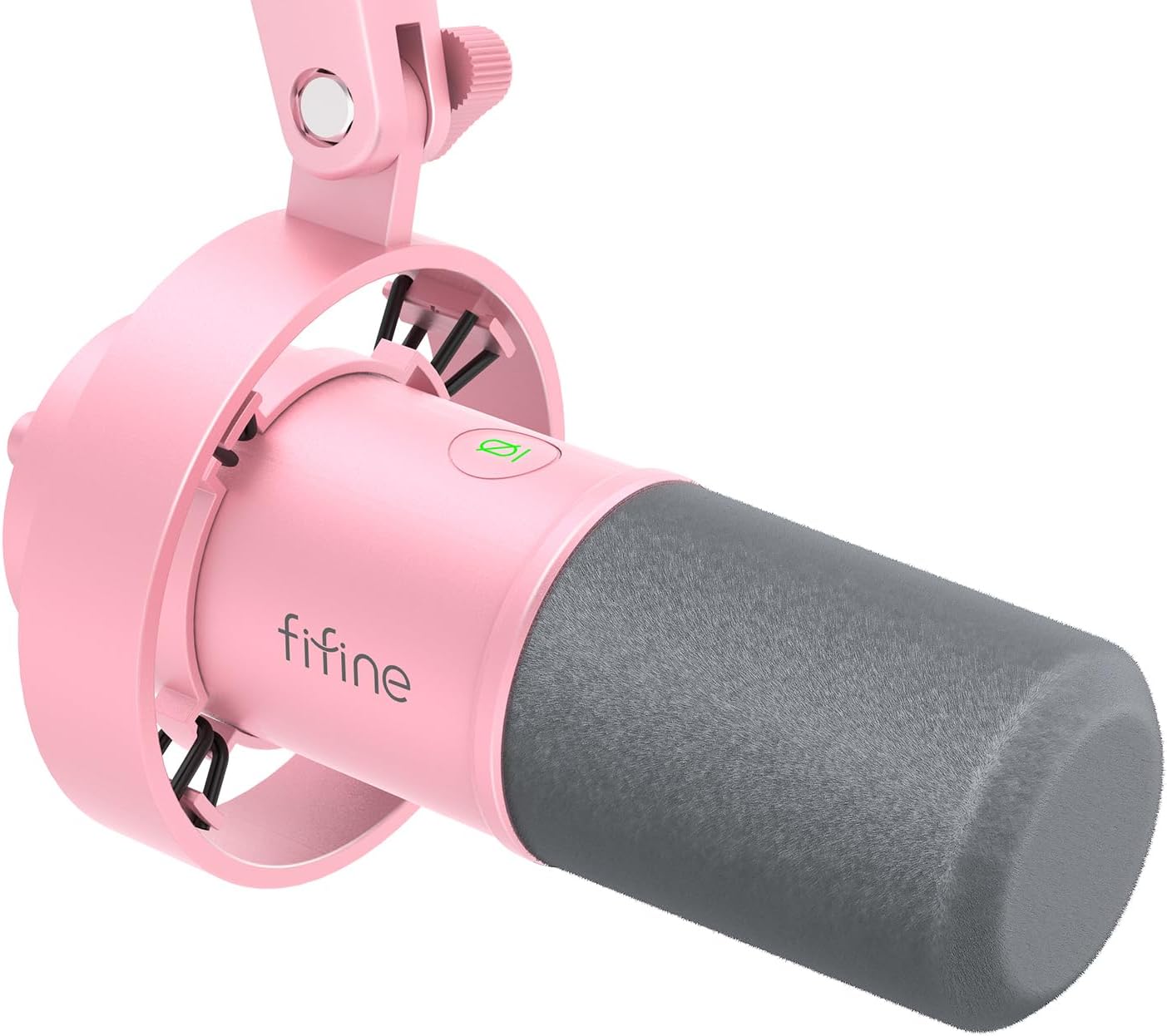 FIFINE Dynamic Microphone, XLR/USB Podcast Recording PC Microphone for Vocal Voice-Over Streaming, Studio Metal Mic with Mute, Headphone Jack, Monitoring Volume Control, Windscreen-Amplitank K688