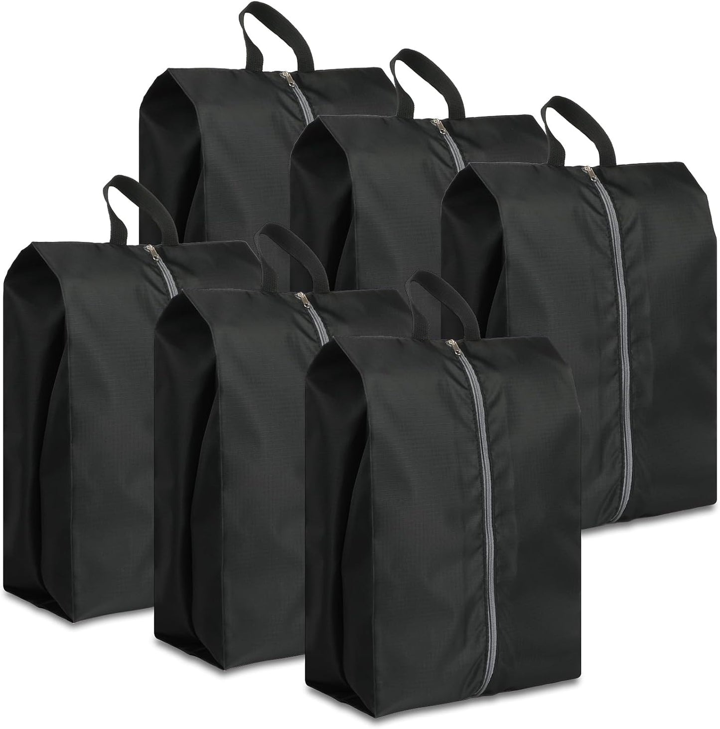 Shoe Bags for Travel, Set of 4 Pack Travel Shoe Bags for Packing, Large Waterproof Portable Travel Shoe Bag with Zipper Travel Essentials Women for and Men