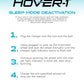 Hover-1 Journey Electric Scooter 14MPH, 16 Mile Range, 5HR Charge, LCD Display, 8.5 Inch High-Grip Tires, 220LB Max Weight, Cert. &amp; Tested - Safe for Kids, Teens, Adults