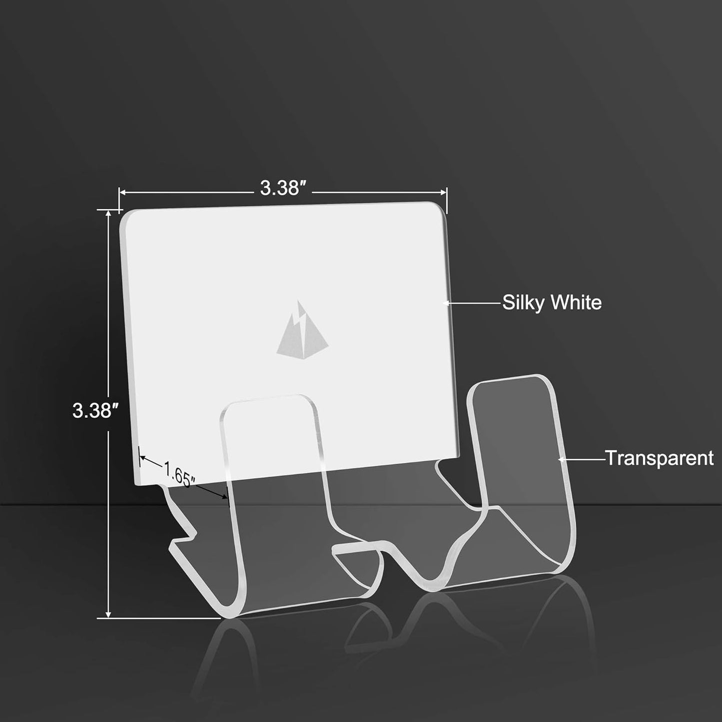 TXEsign Adhesive Wall Tablet Holder Mount Stand for Tablet Smartphones eReader Wall Holder Mount (Black)