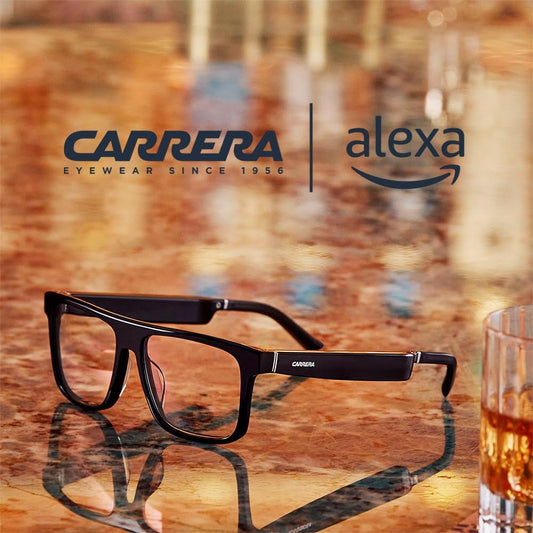 Carrera Smart Glasses with Alexa | Smart audio glasses | Cruiser black frames with gradient sunglass lenses | Navigator
