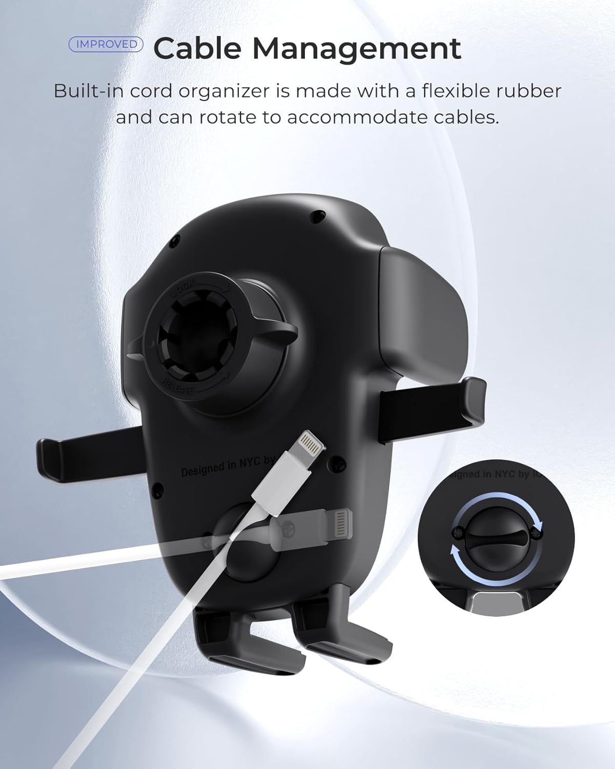 iOttie Easy One Touch 6 Universal Car Mount Dashboard &amp; Windshield Suction Cup Phone Holder for iPhone Samsung, Google, All Smartphones