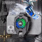 Phone Cooler for Tiktok Live Streaming, Mobile Gaming.Fast Cooling Cell Phone Refrigerator with Customized RGB Lighting, LED Temperature Display