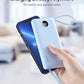VRURC 10000mAh Power Bank Built-in Cables, Portable Charger with LED Display, Slim Travel Battery Pack with Cords, 5 Output Dual Input Phone Charger for Cell Phone Smart Devcies-Blue(1 Pack)