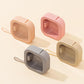 Kathfly 4 Pcs White Hair Tie Organizer Portable Hair Accessory Storage Containers Stackable Hair Tie Bobby Pin Holder Home Cotton Swab Dispenser Hair Accessories Jewelry Organizer Box