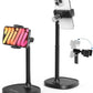 ULANZI SK-06 Cell Phone Cooler Phone Stand, Desktop Cell Phone Gaming Radiator with Cooling Device, Height Adjustable Phone Stand 2.56-3.49 inches iOS/Android Semiconductor Heatsink Cooling