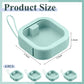 Kathfly 4 Pcs White Hair Tie Organizer Portable Hair Accessory Storage Containers Stackable Hair Tie Bobby Pin Holder Home Cotton Swab Dispenser Hair Accessories Jewelry Organizer Box
