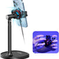 ULANZI SK-06 Cell Phone Cooler Phone Stand, Desktop Cell Phone Gaming Radiator with Cooling Device, Height Adjustable Phone Stand 2.56-3.49 inches iOS/Android Semiconductor Heatsink Cooling