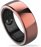 Aabo AI Smart Ring for Men &amp; Women | Fitness Tracking - 32 Modes | Sleep &amp; Stress Monitoring | Titanium Ring | No App Subscription | IP68 Water Resistant | Upto 7-Day Battery Life |Black, Size 11