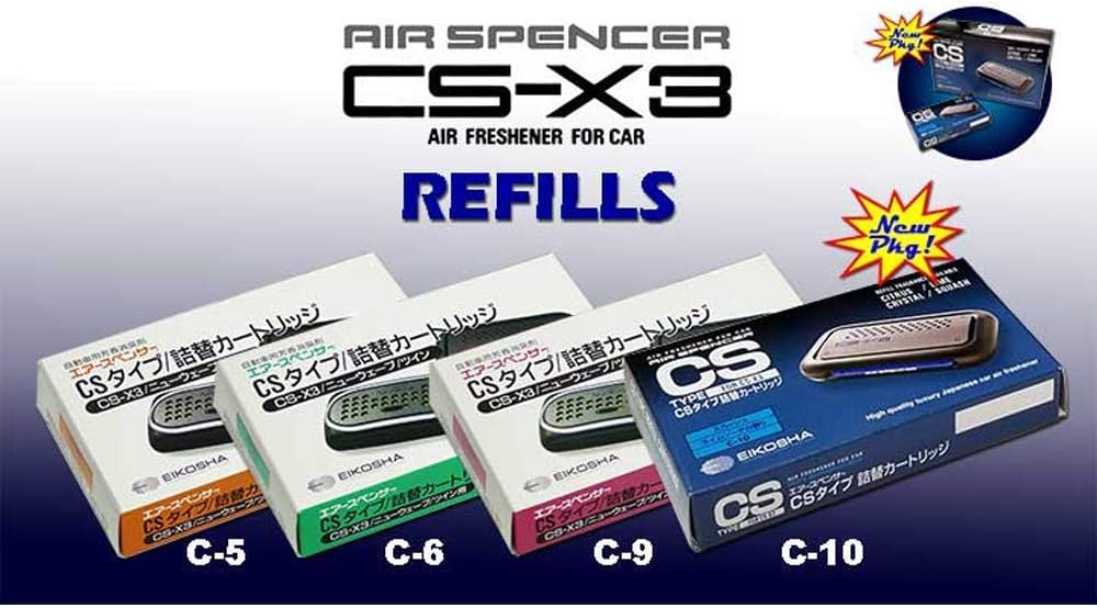 CS-X3 Squash C10 Air Spencer Refill - Pack of 3