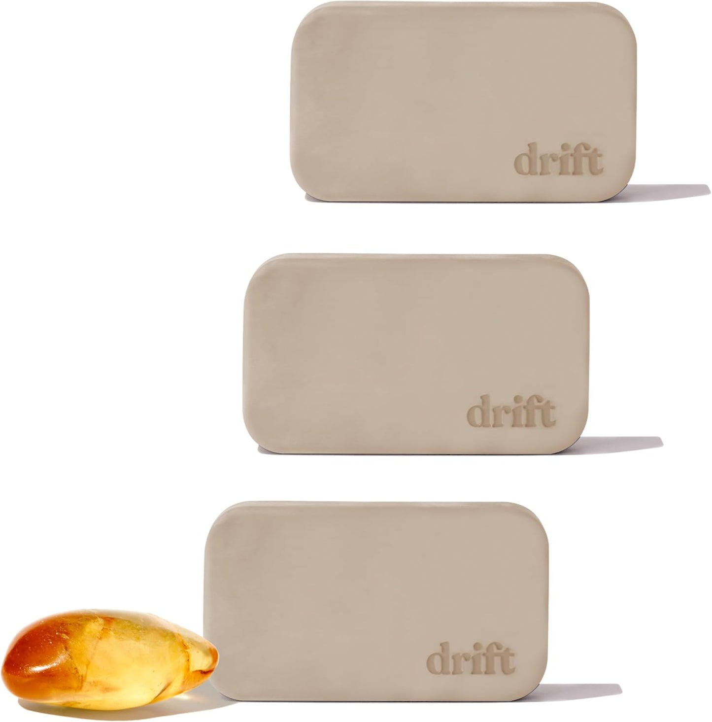 Drift Car Air Freshener - Stone Air Freshener - Car Odor Eliminator - Teak Scent Starter Kit