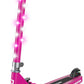 Jetson 2-Wheel Light-Up Kick Scooter, Light Up Deck and Wheels, Height Adjustable Handlebar, Rear Brake, Easy-Folding Mechanism, 4 or 6 inch wheels