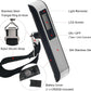travel inspira Luggage Scale, Portable Digital Hanging Baggage Scale for Travel, Suitcase Weight Scale with Rubber Paint, 110 Pounds, Battery Included
