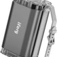 iFory Portable Power Bank 40000mAh, 100W PD Dural Charging, 2 USB-C 2 USB-A Ports Potable Power Bank with See-Through LCD Display, IP67 Waterproof Battery Pack for MacBook Pro/iPhone/ipad and More