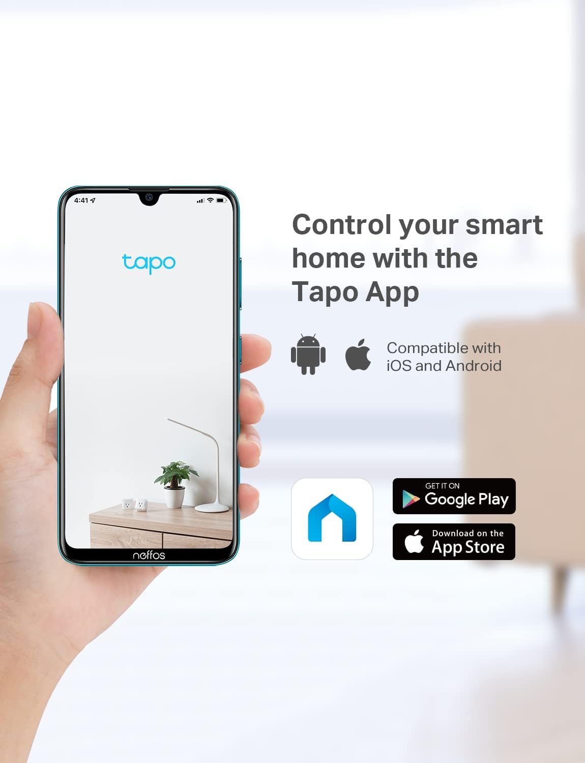TP-Link Tapo 1080P Indoor Security Camera for Baby Monitor, Dog Camera w/Motion Detection, 2-Way Audio Siren, Night Vision, Cloud &amp; SD Card Storage, Works w/Alexa &amp; Google Home (Tapo C100)