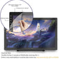 Drawing Tablet with Screen GAOMON PD1561 Drawing Monitor Art Tablet with Adjustable Stand, 10 Shortcut Keys, Tilt Support, Battery-Free Pen, 15.6-inch Graphics Tablet for Mac, Windows PC