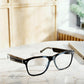 Amazon Echo Frames (3rd Gen) | Smart glasses with Alexa | Modern Rectangle frames in Charcoal Gray with blue light filtering lenses